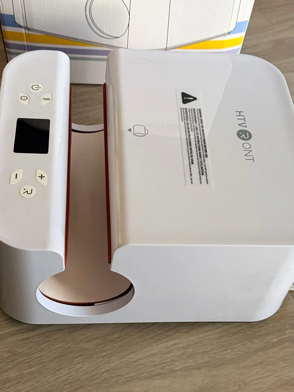 Auto Tumbler Heat Press - White
